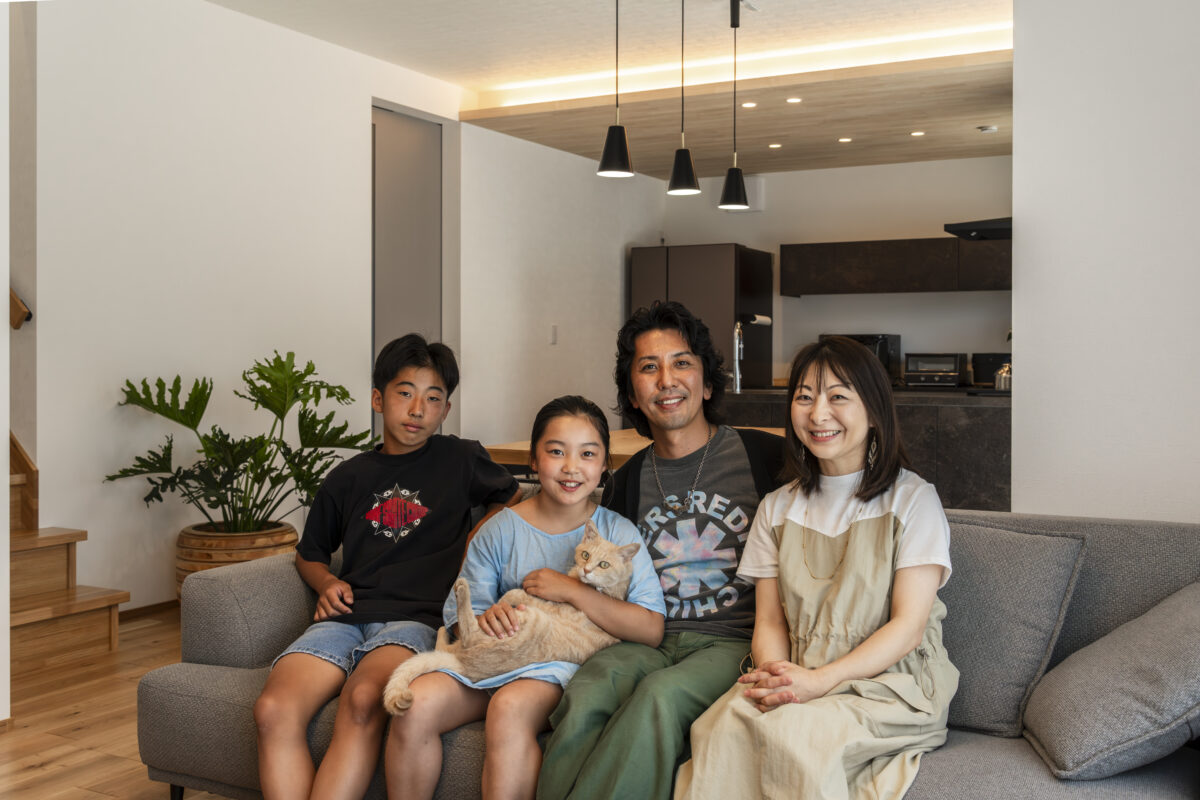 “こうしたい”が全て叶った家になりました