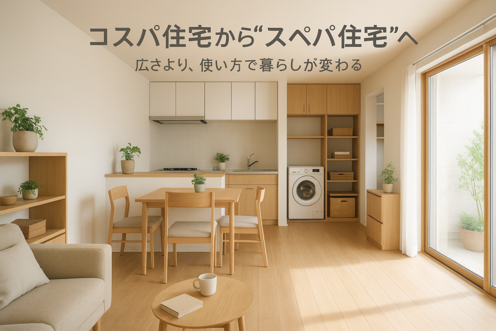 “ちょうどいい家”の秘密｜広さより心地よさを大切にする住まい