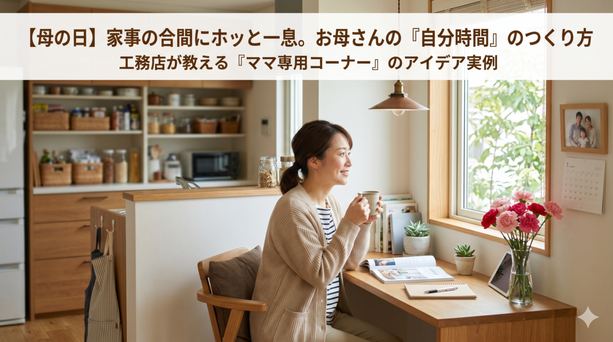 【NEW】「母の日に考える、暮らしのゆとり」